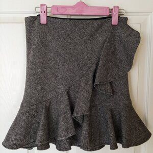 Ralph Lauren/ Rugby Fish bone frills skirt